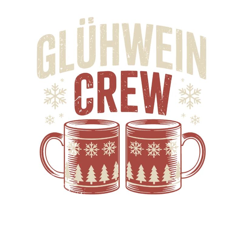 Équipe du vin chaud Marché de Noël joyeux
