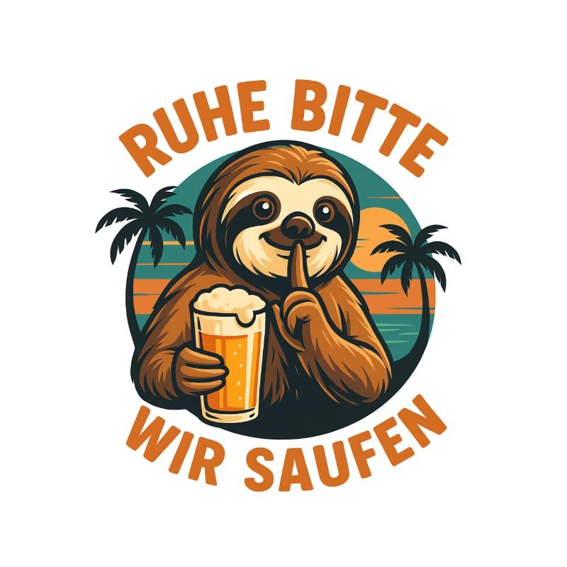 Rest Please We Drink Sloth