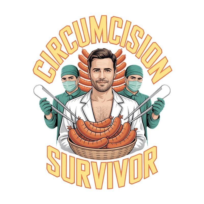Survivant de la circoncision contrefaite inportable