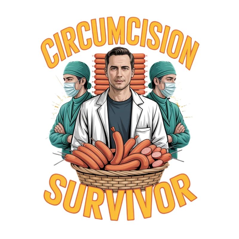 Survivant de la circoncision contrefaite inportable