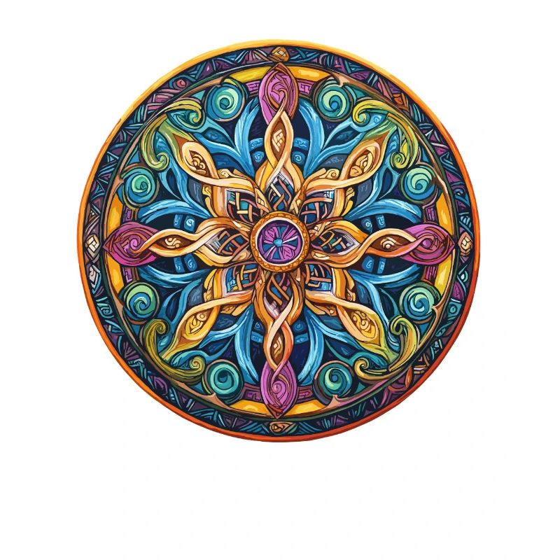 Mandala Fire Star