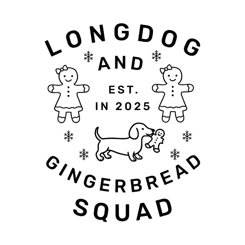 Escouade Longdog & Gingerbread – Noël teckel