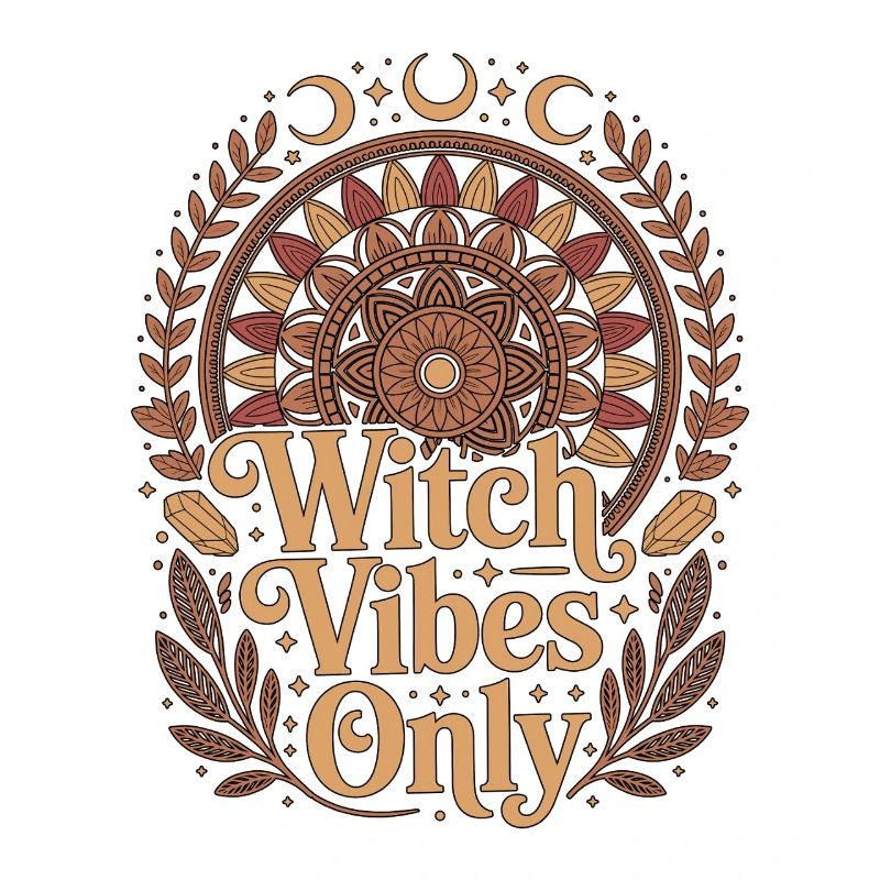 Witchcraft Witch Vibes Only Wicca Spellcaster