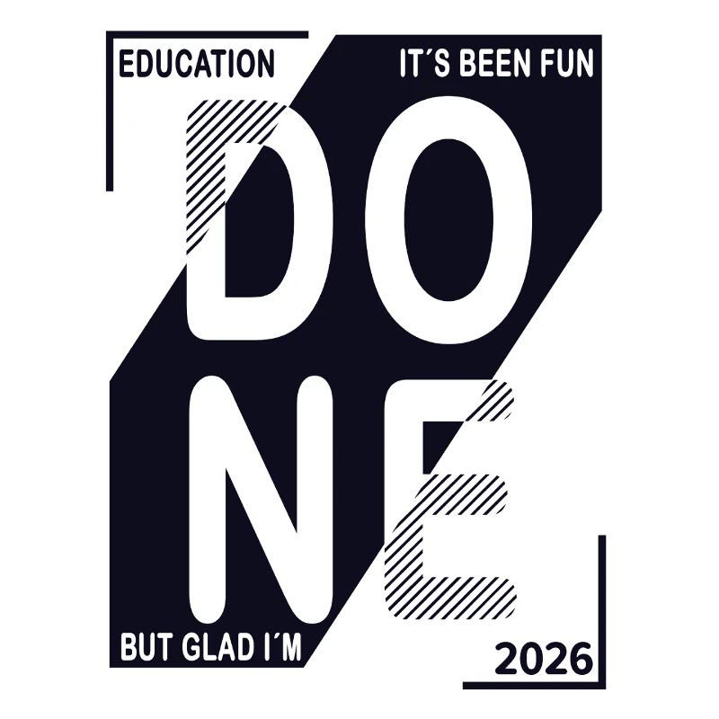 Done 2026 – Ausbildung geschafft Design