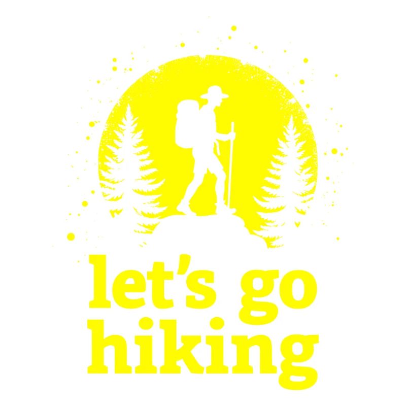 Let's go hiking Bergsteiger Wanderer Silhouette