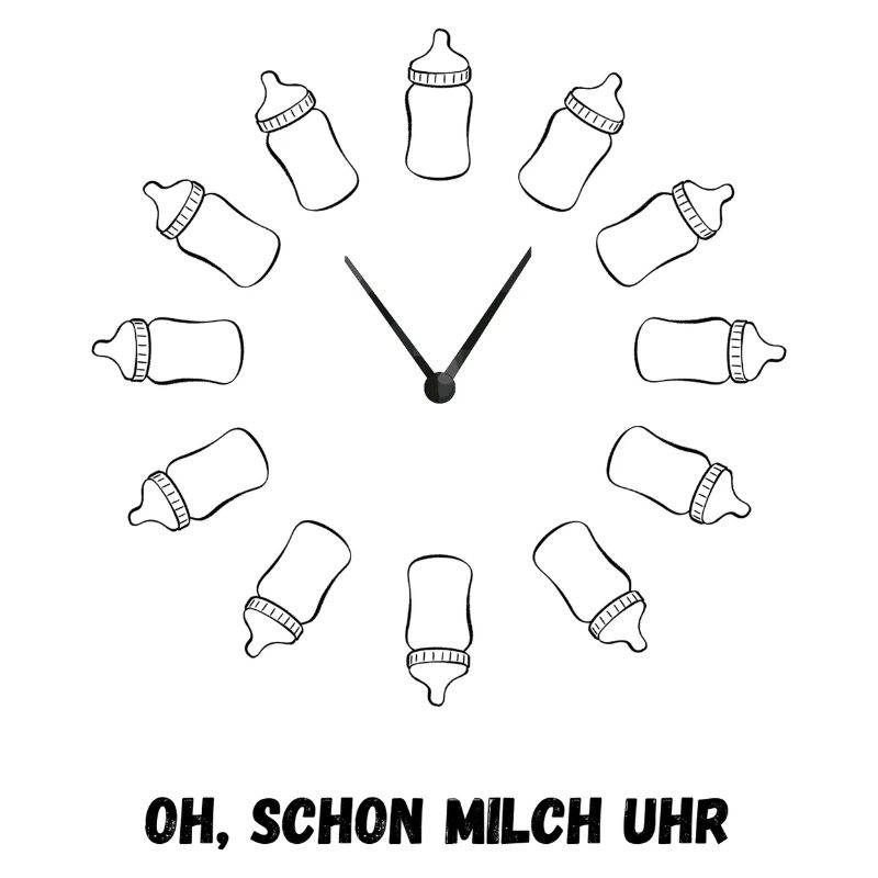 Montre fabriquée à partir de biberons