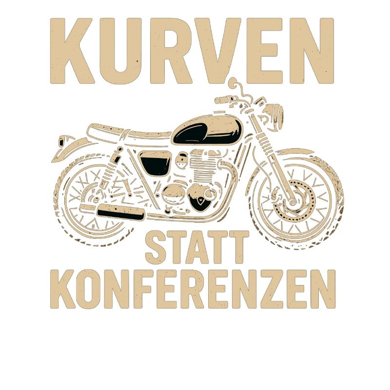 Curves instead of conferences, biker gift