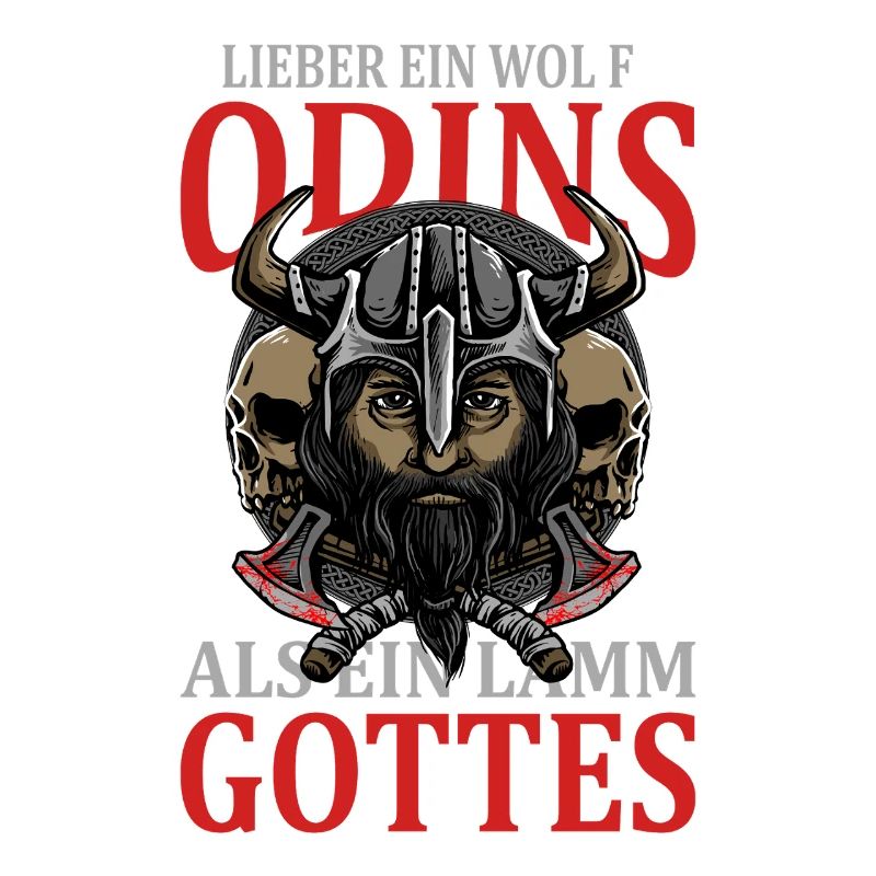 Lieber Ein Wolf Odins Als Ein Lamm Gottes Wikinger