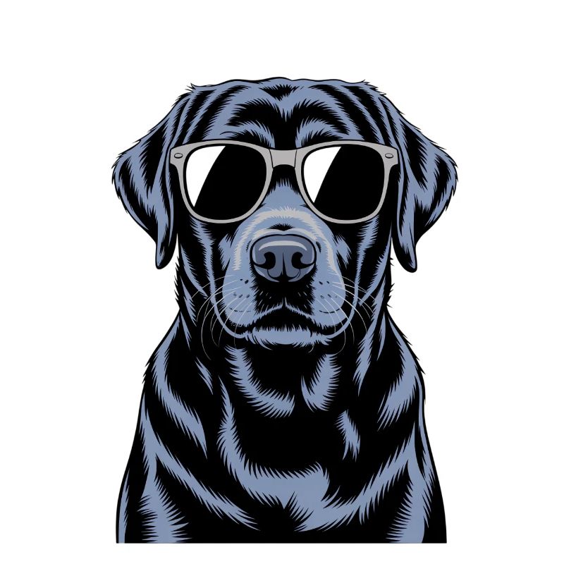 Schwarzer Labrador 