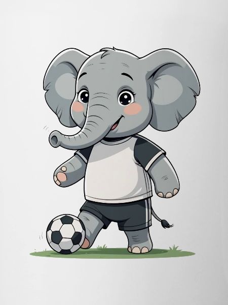 Elephant Soccer Soccer