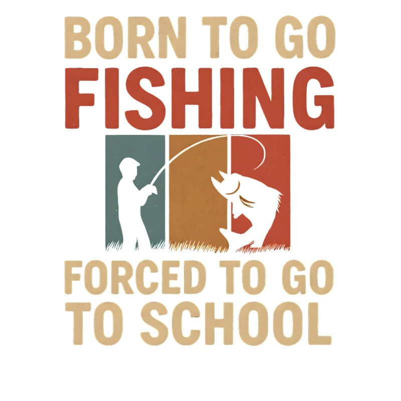 Né pour aller pêcher, forcé d’aller à l’école Pêcheur