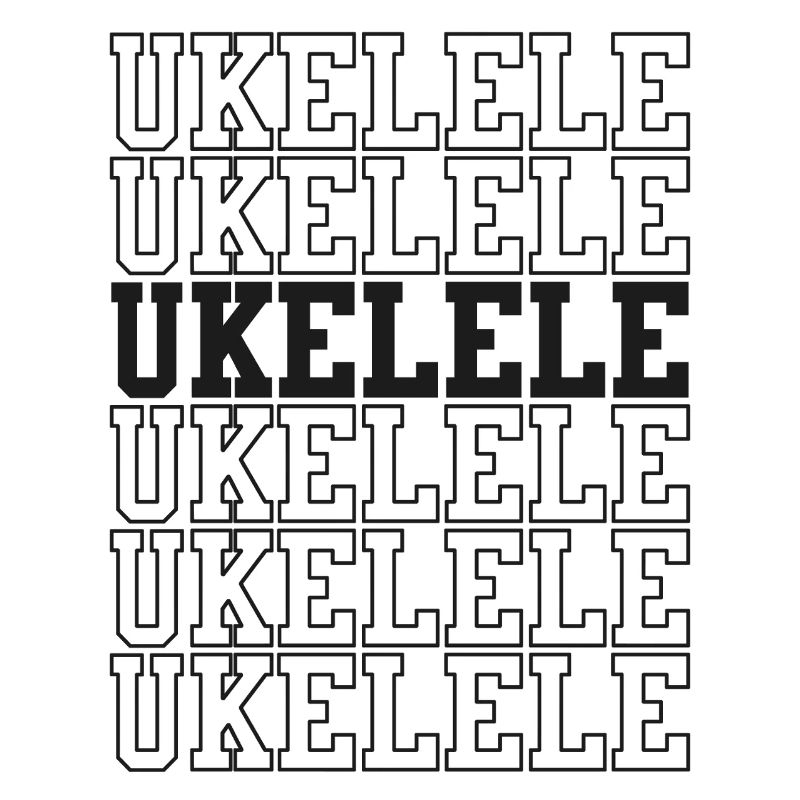 Hawaiian Ukulele Uke Ukulele