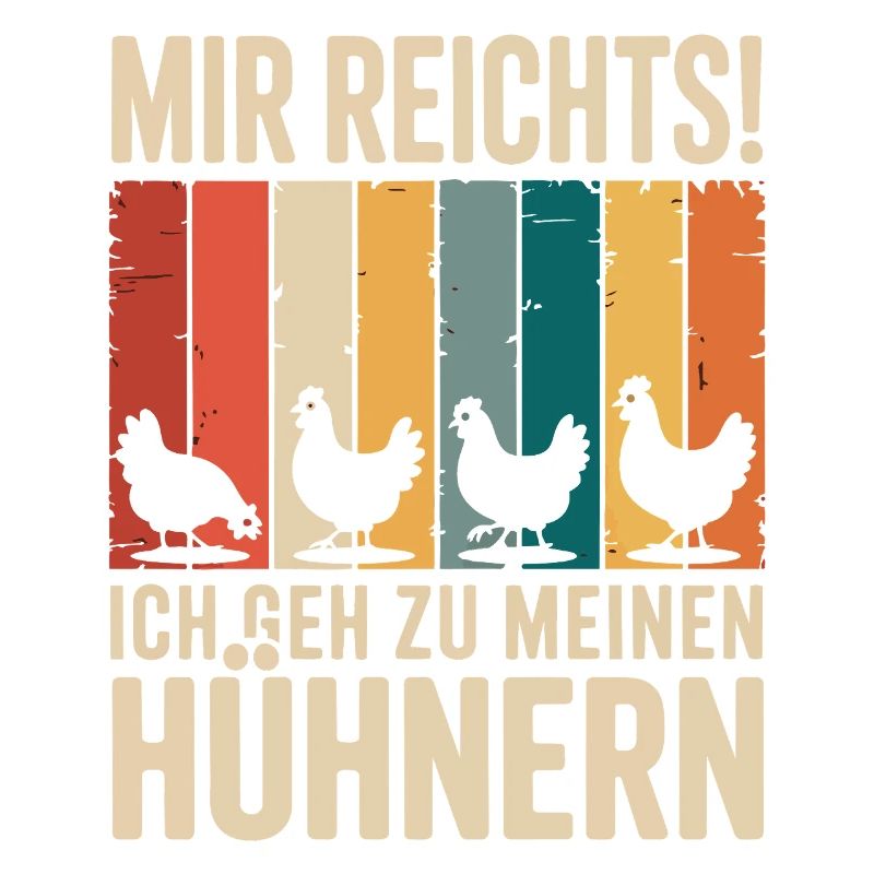 I've had enough - I'm going to my chickens