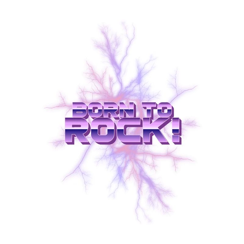 Born to Rock Neon Eis-Splash