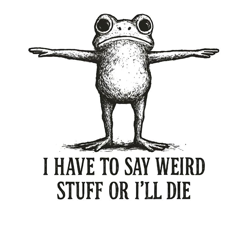 Frosch Spruch Meme Humor Lustig Geschenkidee
