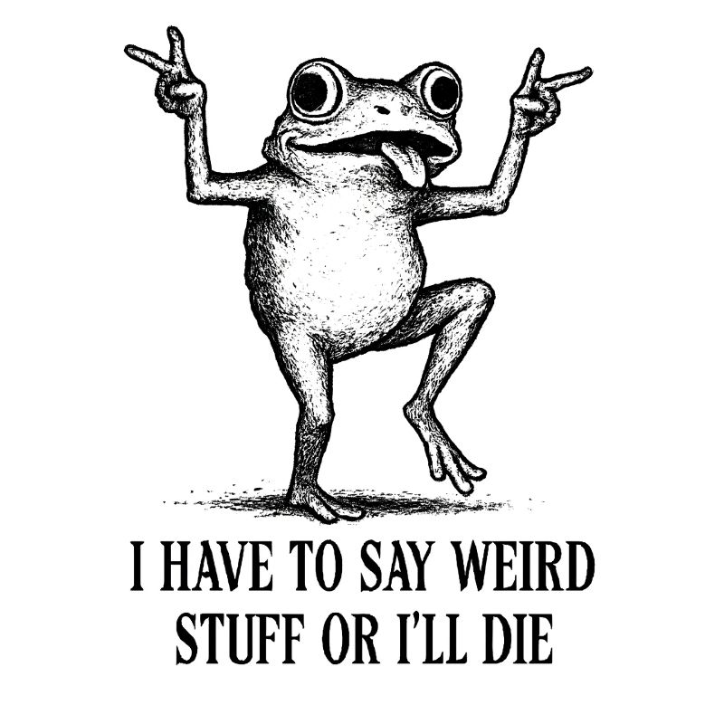 Frosch Spruch Meme Humor Lustig Geschenkidee