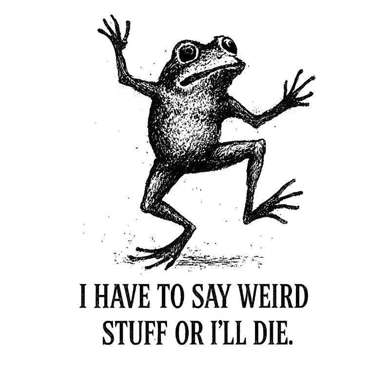 Frosch Spruch Meme Humor Lustig Geschenkidee