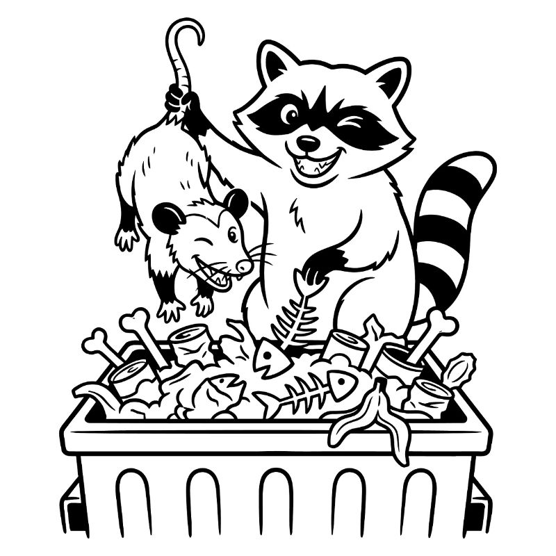 Dîner Deluxe de Raccoon