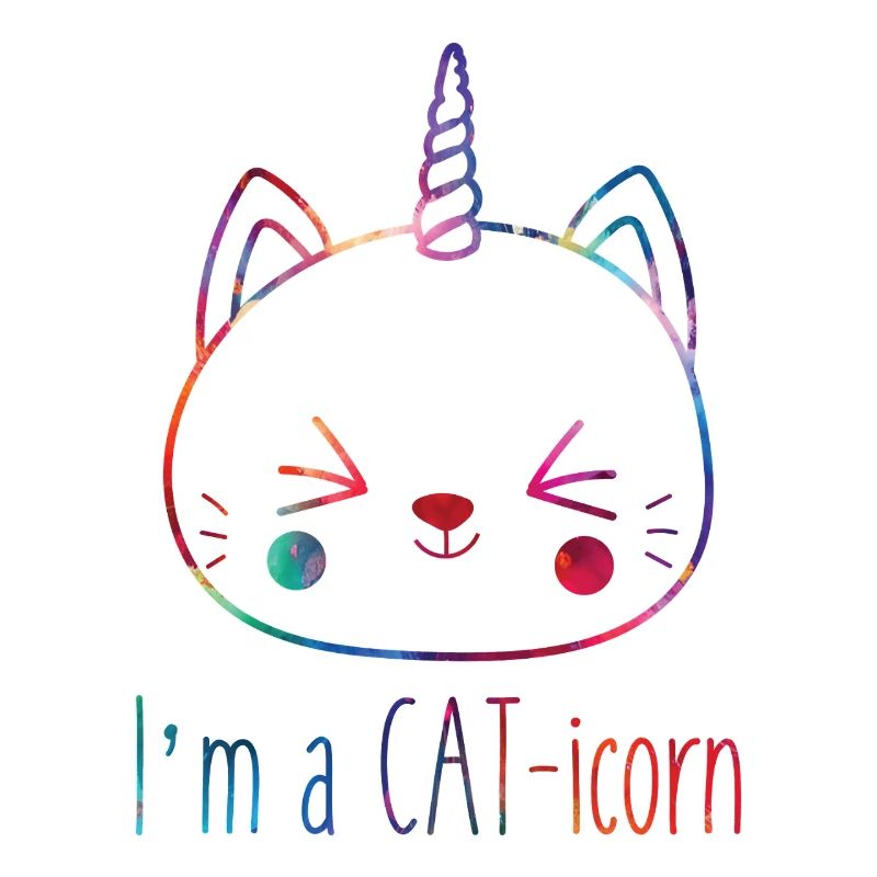 Ich Bin Ein Caticorn Katze Einhorn Katzenliebhaber