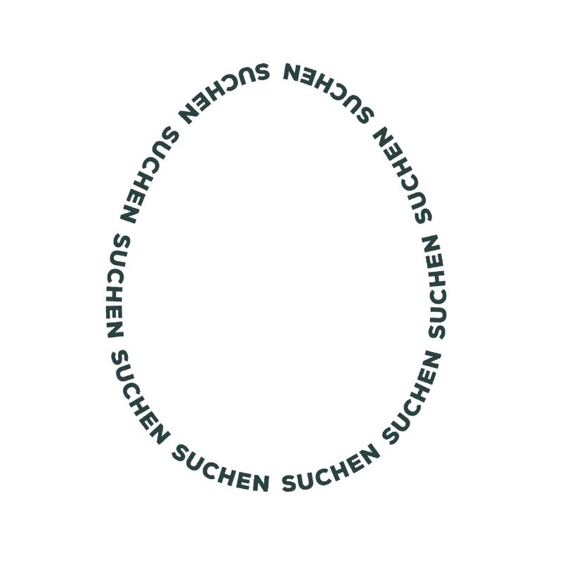 Happy Easter - Easter Egg Search - Typography