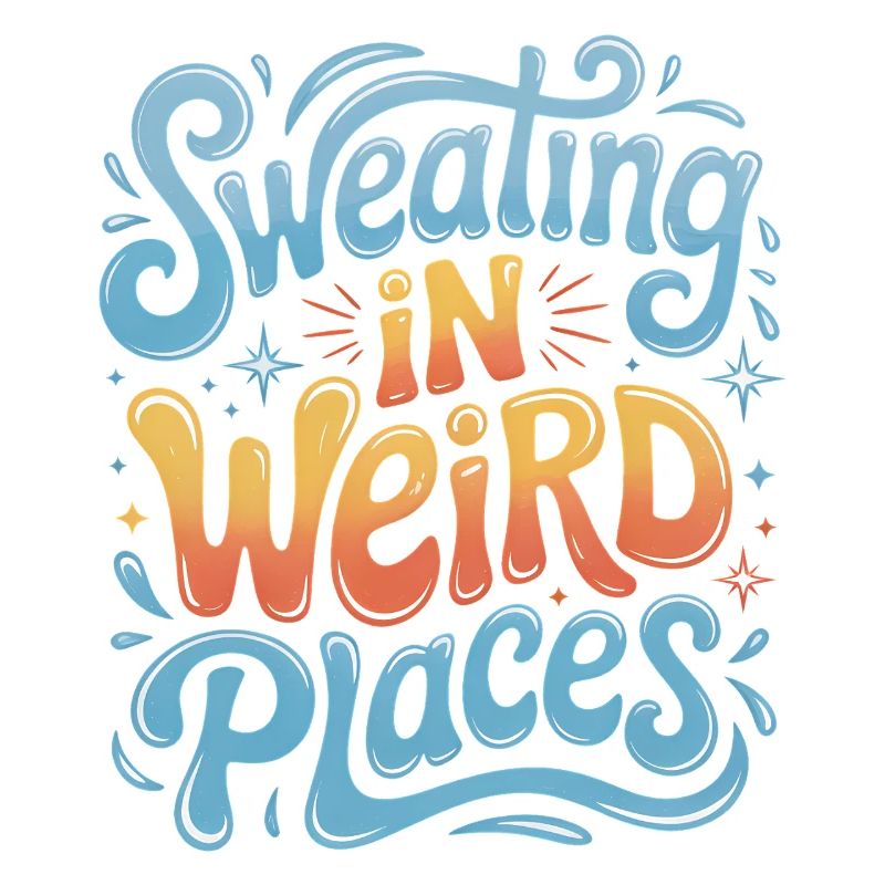 Sweating Sayings Funny Sweating Gift