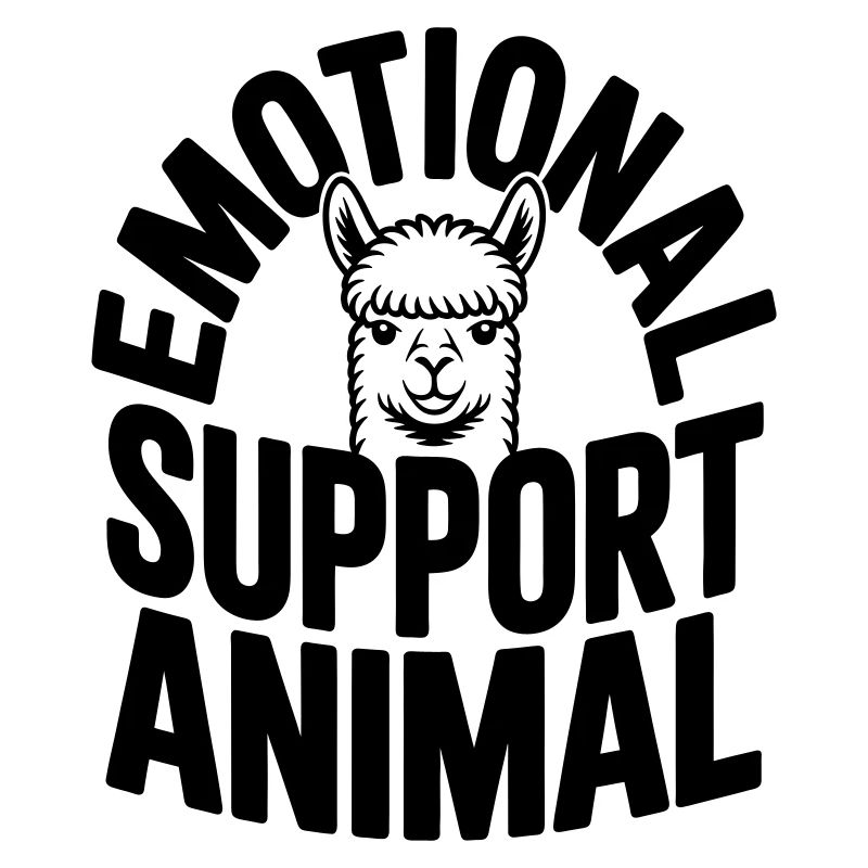 Alpaca Lover Emotional Support Animal