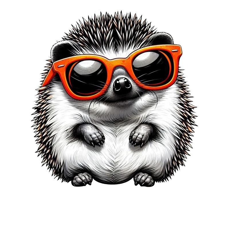 Igel Mit Sonnenbrille Igel Sarkasmus Tierliebhaber