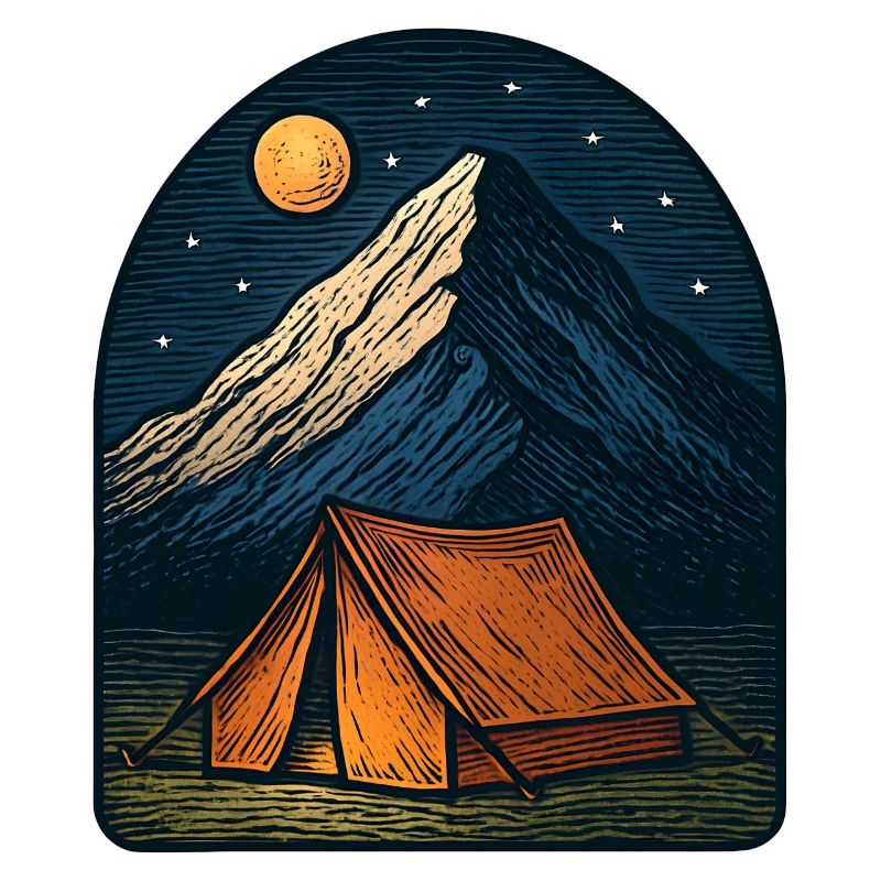 Mountain Night Tent Camp