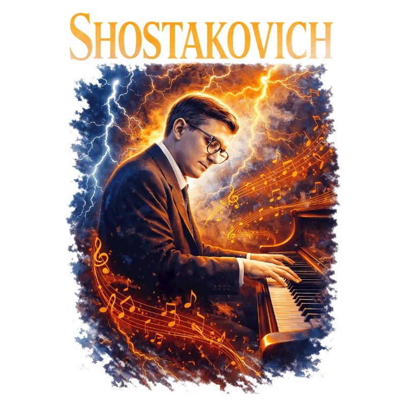 Chostakovitch Le son du feu au piano