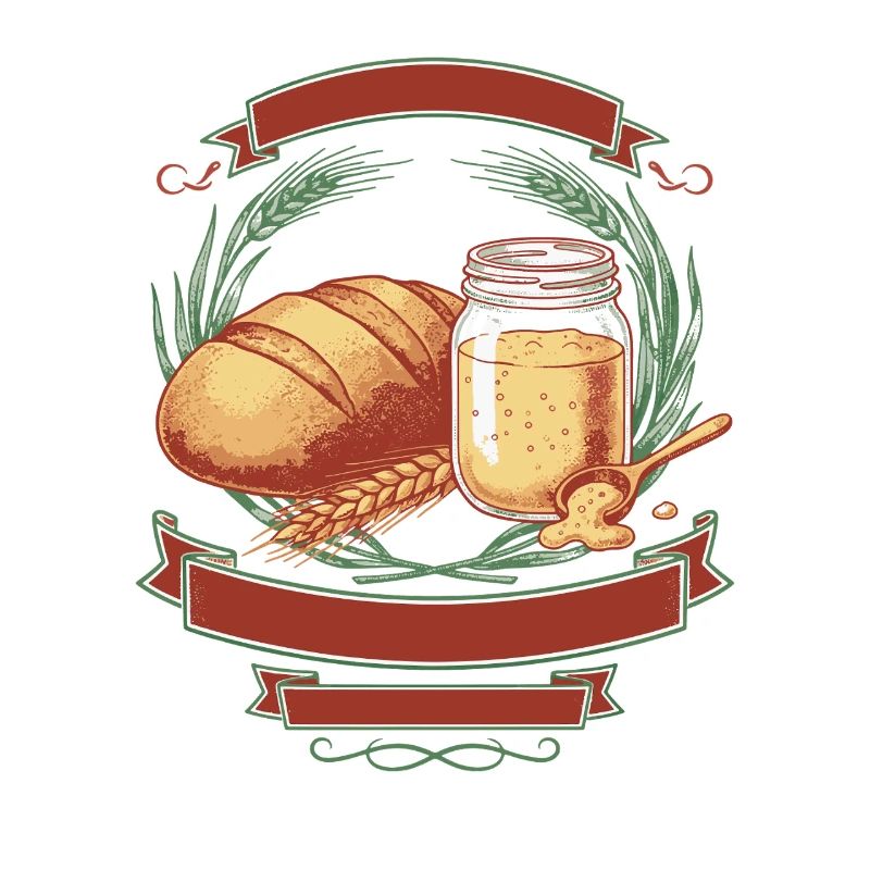 sourdough Bread Baking Baker Sourdough Starter Jar