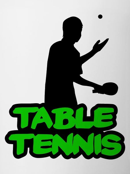 Neon Graffiti Table Tennis Lettering