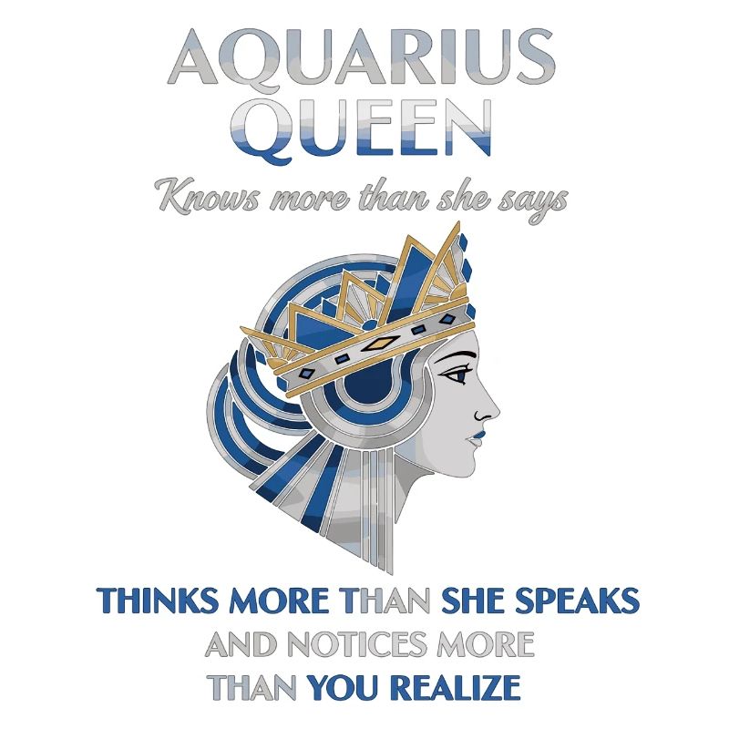 Aquarius Queen Sternzeichen Wassermann