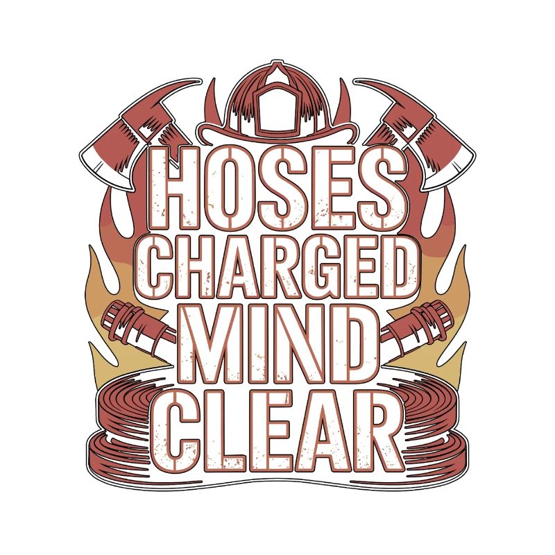 Fire Engineer Hoses Charged Mind Fire Services