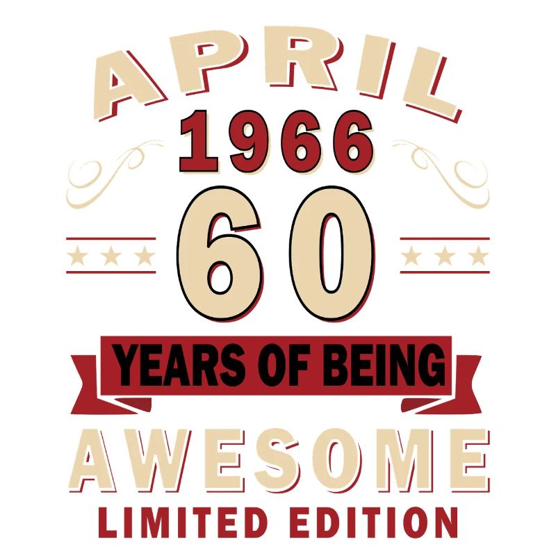 April 1966 60th anniversary gift