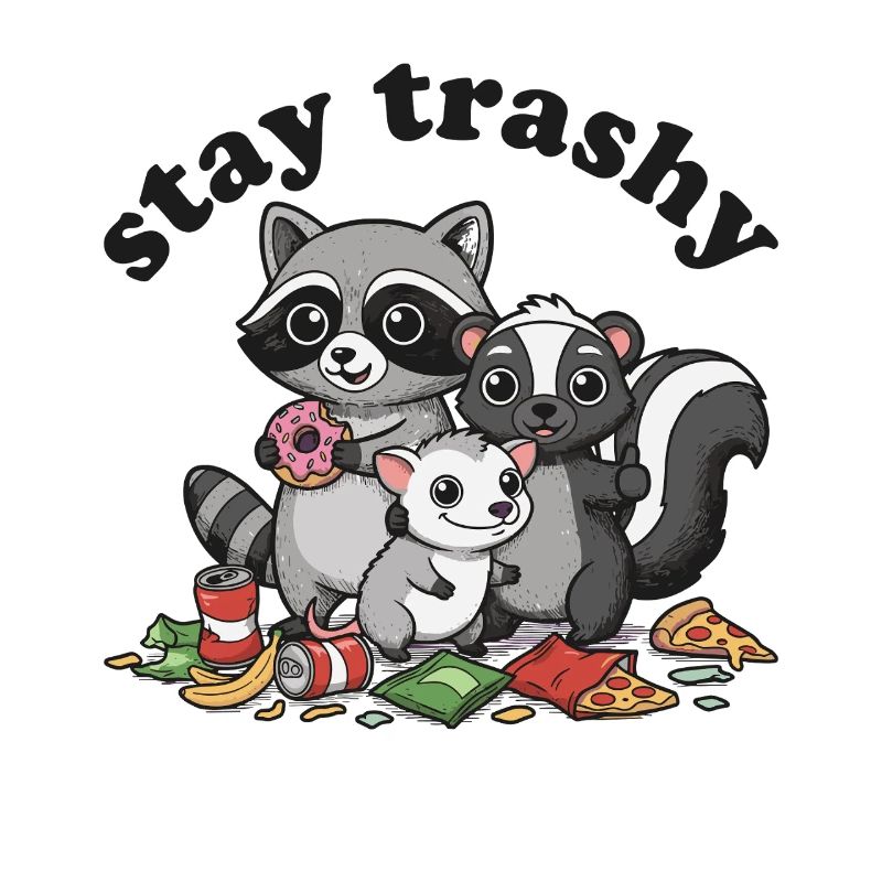 Reste Raton laveur Opossum Skunk