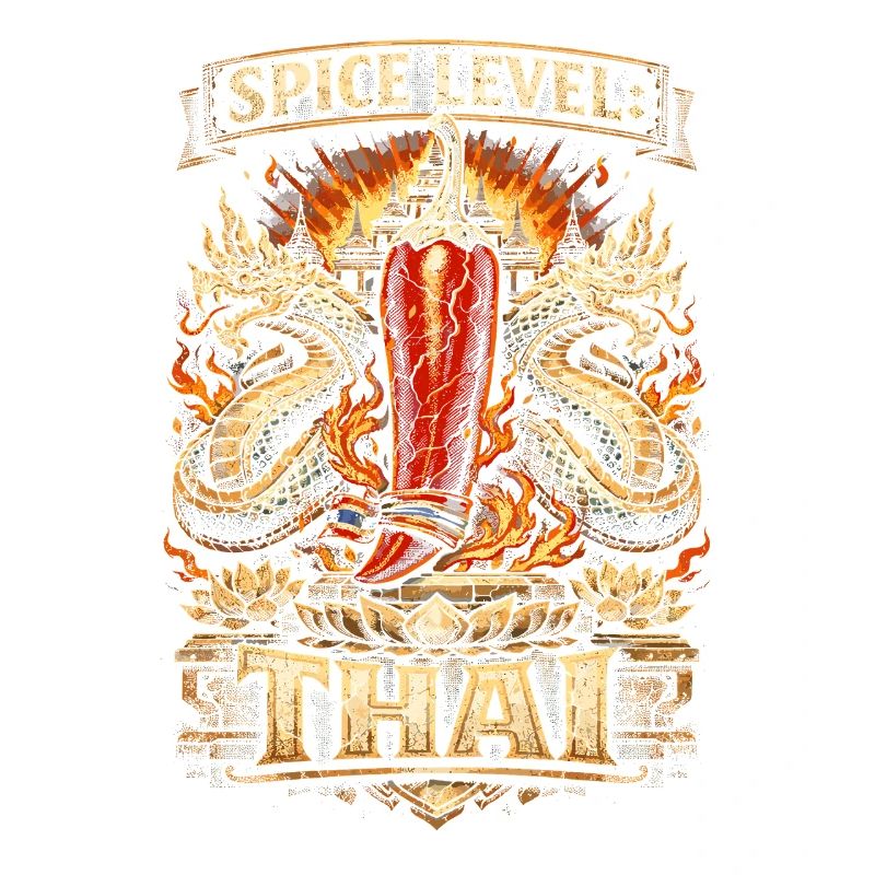 Thailand Thai Pride Spice Level Thai
