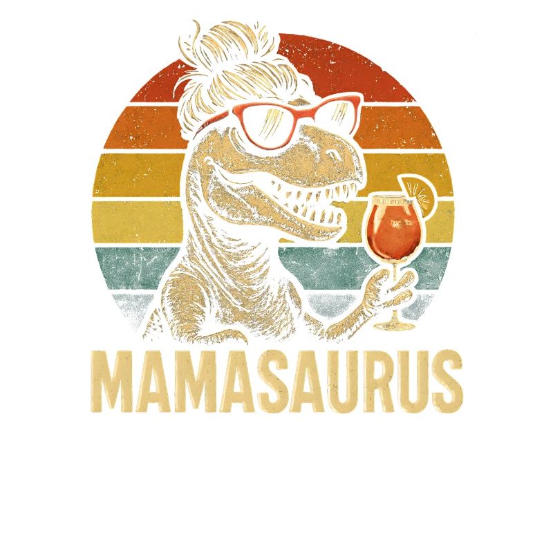 Mamasaurus Mama Mutter Geschenkidee Humor Lustig