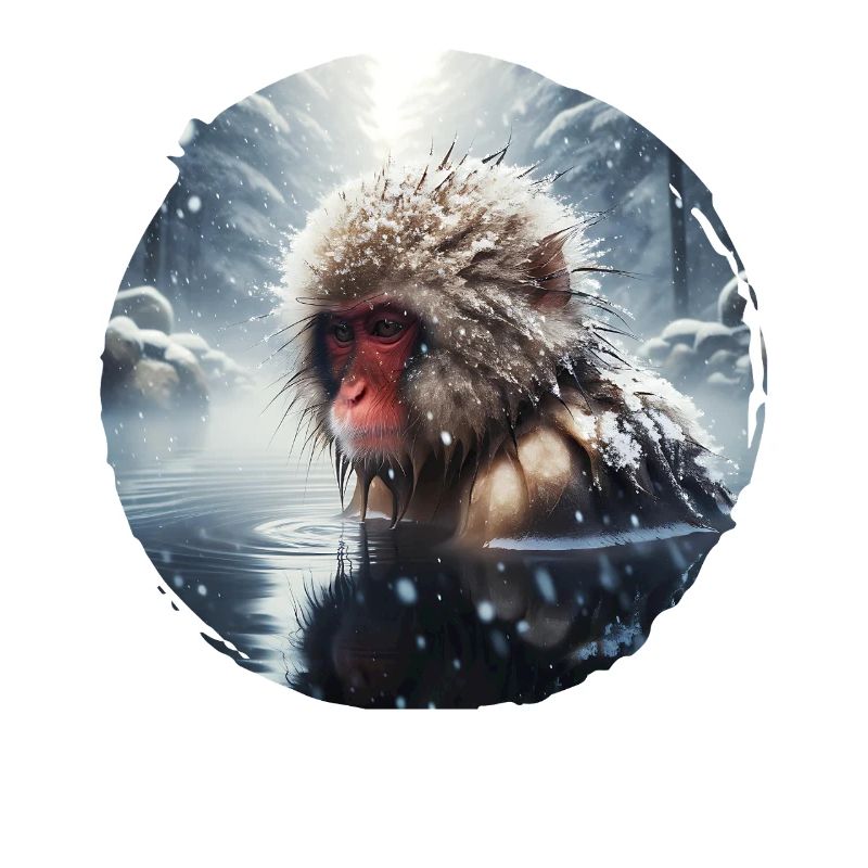 Japanmakak Macaque japonais