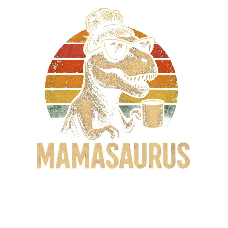 Mamasaurus Mama Mutter Geschenkidee Humor Lustig