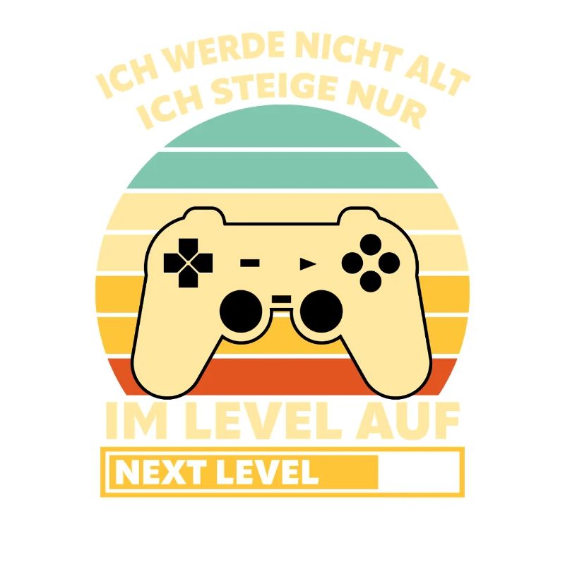 Levelaufstieg Retro-Controller Design