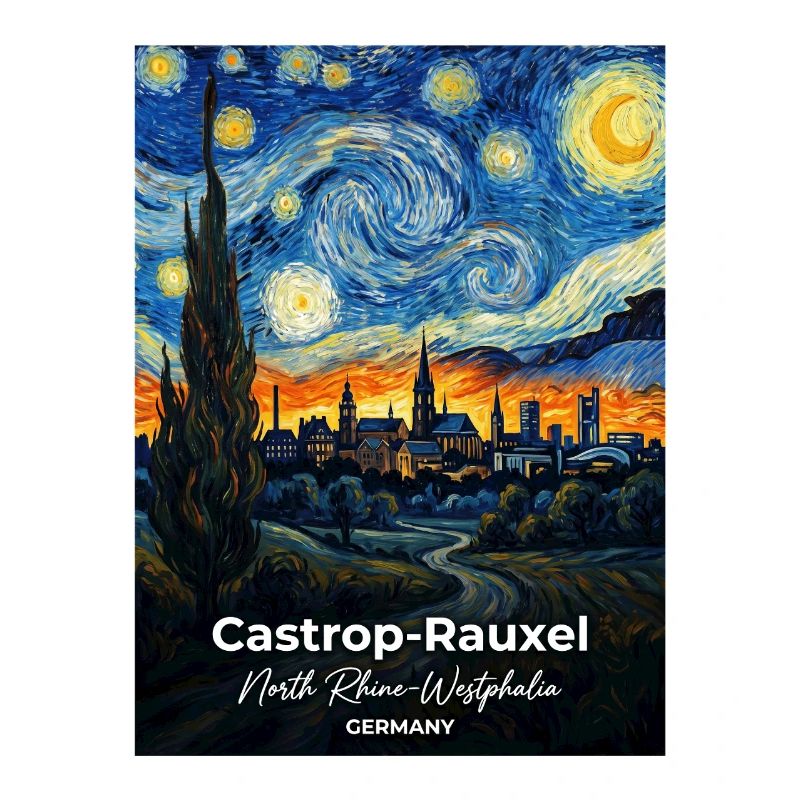 Castrop-Rauxel Germany Starry Night
