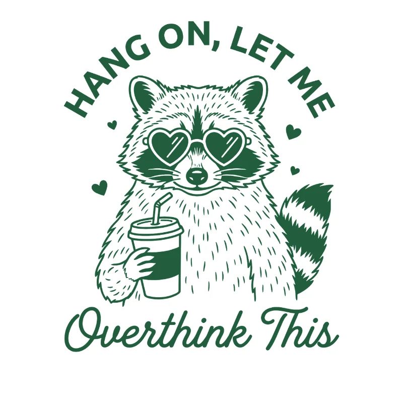 Funny Overthink Shirt Hang On Let Me Overthink