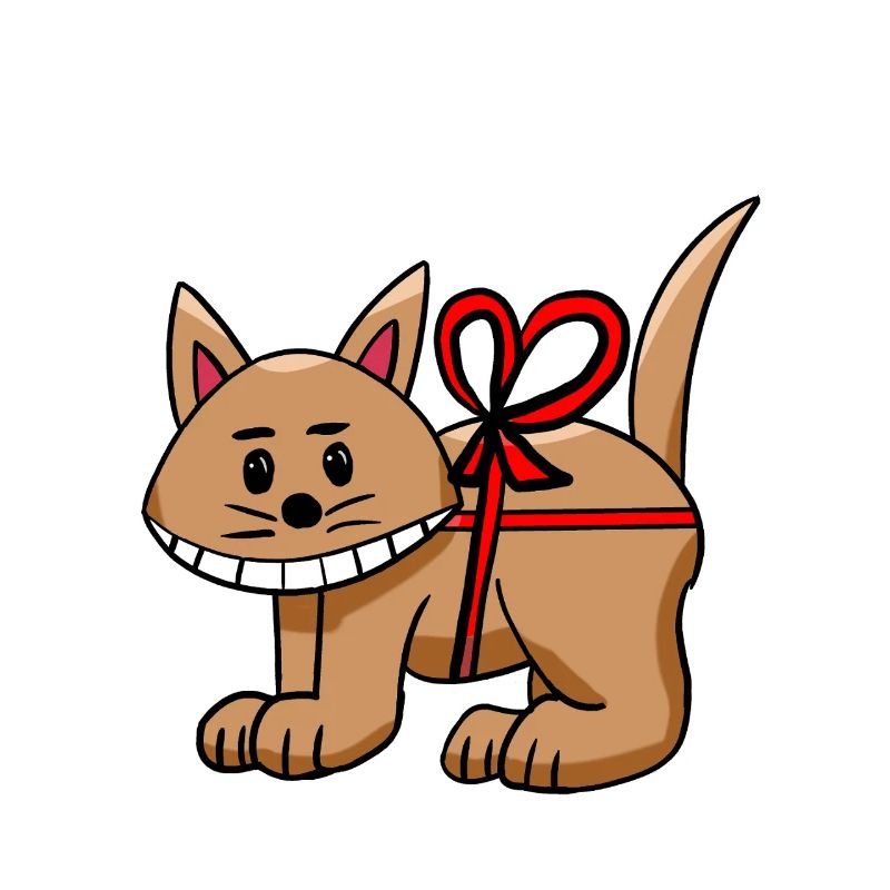 Chat drôle d’anniversaire Enfant chat