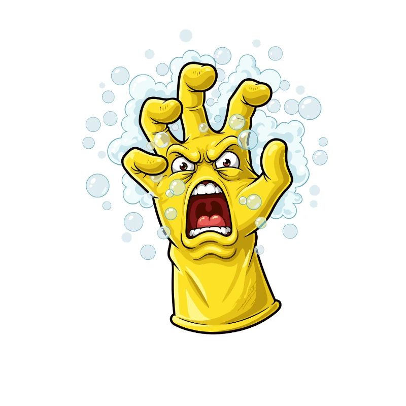 Angry Yellow Gauntlet
