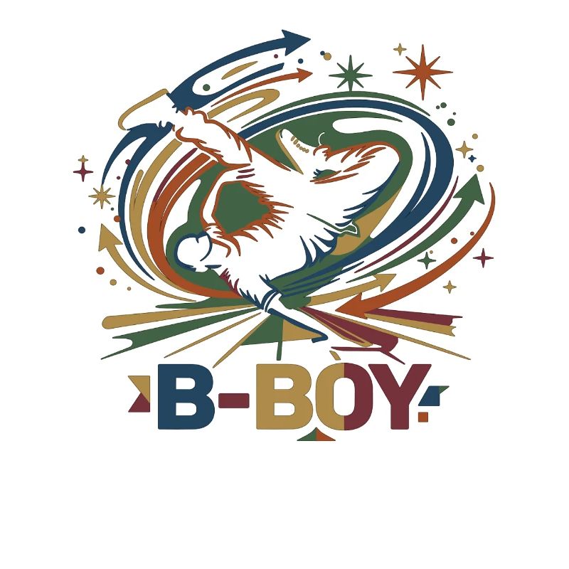 Breakdance B-Boy Graffiti Streetdance