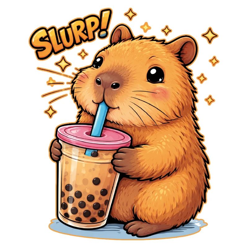 Capybara Bubble Tea