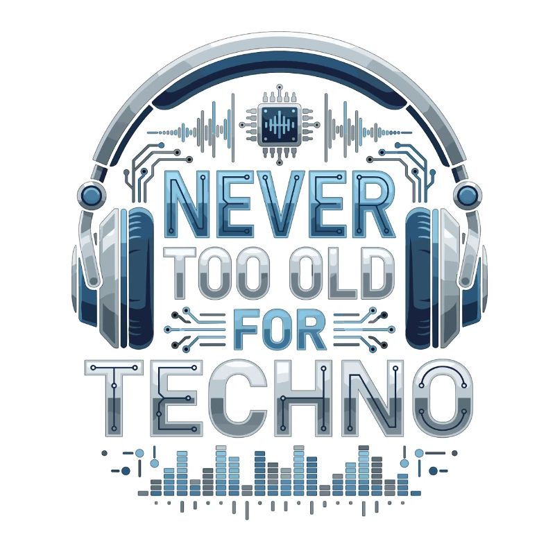 Never Too Old For Techno DJ Music