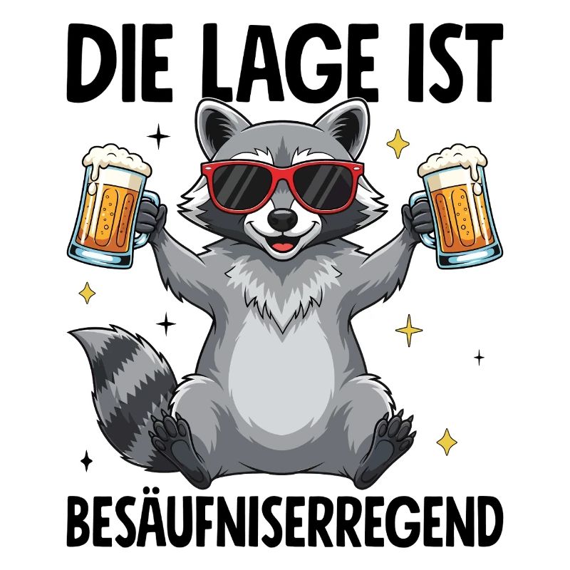 Die Lage Ist Besäufniserregend mit Waschbär