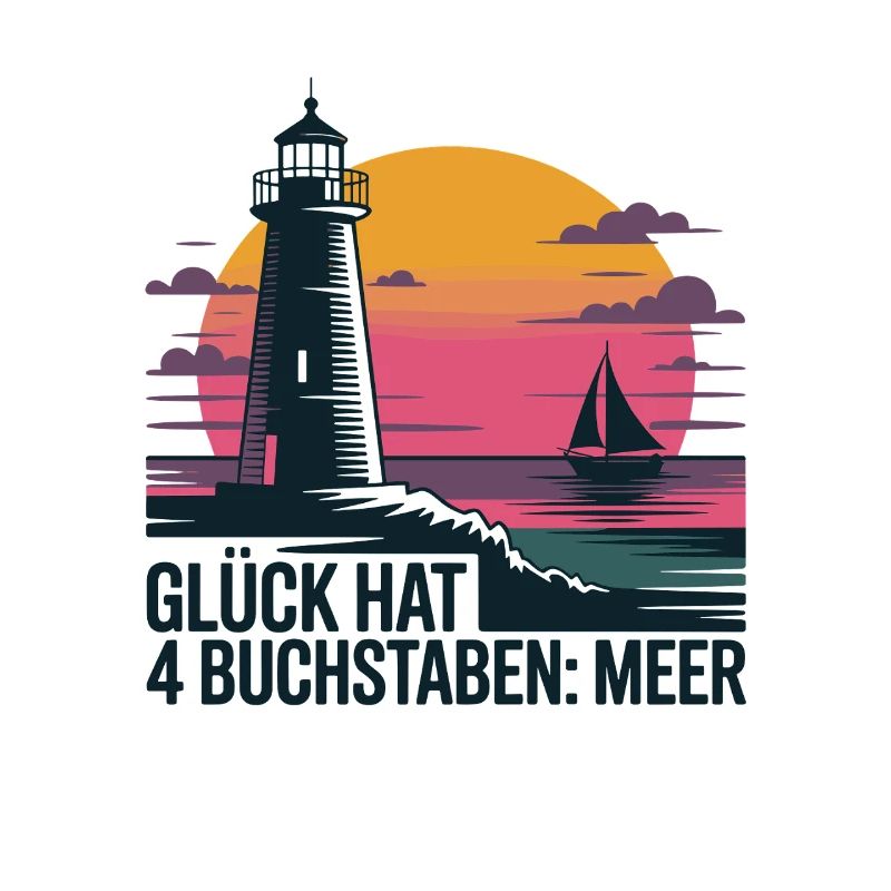 Glück Hat 4 Buchstaben Meer Leuchtturm Segelboot