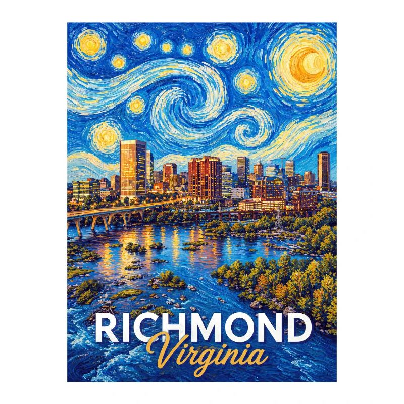 Richmond Starry Skyline, Virginie